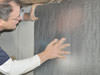 Crawl space insulation installed in Lancaster on a dirt floor