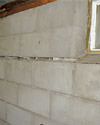 Severely buckling foundation walls in a home in Oxnard in need of repairs.