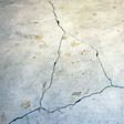 foundation heaving cracks in a slab floor in Fresno