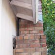 tilting, leaning chimneys in Long Beach