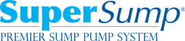 Logo for our SuperSump&reg; Pump System, available in San Francisco and other parts of California